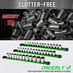 12PC 1/2 Inch Socket Holders